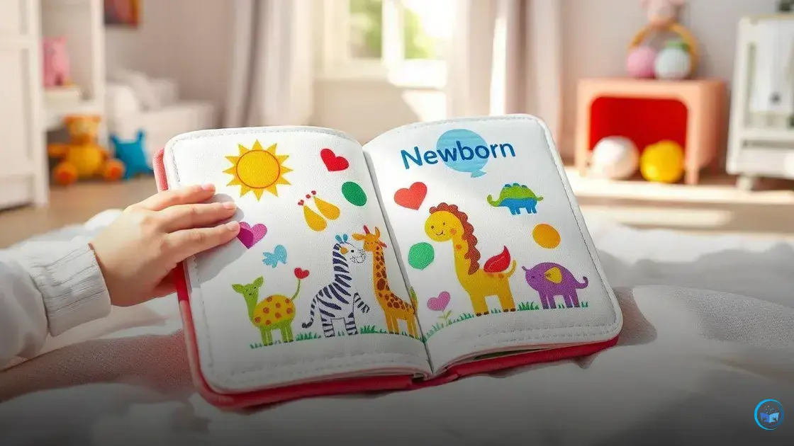 livro para recem nascido